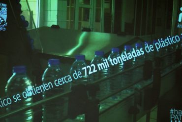Plástico degradado