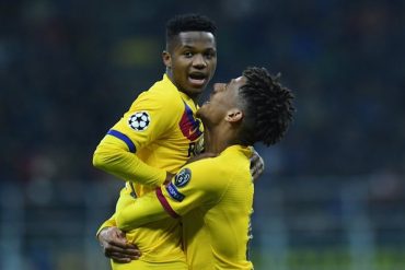 Ansu Fati, goleador más joven
