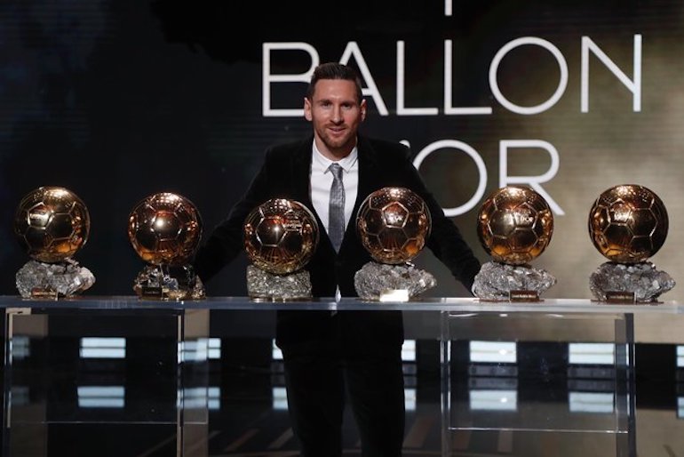 Messi obtiene su sexto Balón de Oro