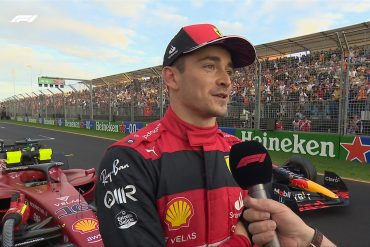 Leclerc pole australia