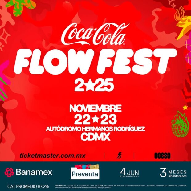 Precios de boletos del Flow Fest 2025 abonos