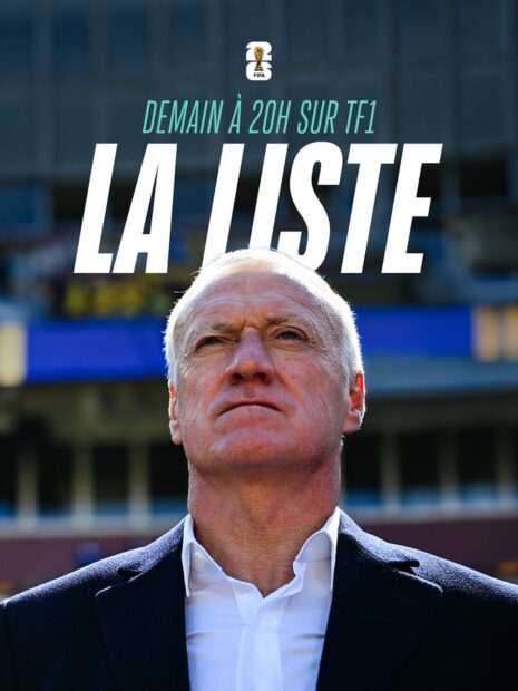 Lista de Francia Mundial 2026