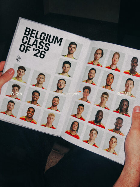 Lista oficial de Bélgica para el Mundial 2026